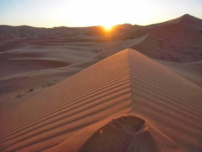 Sunset Desert